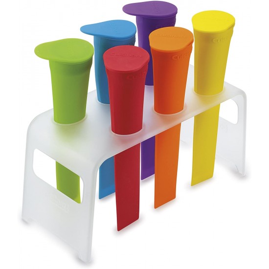 Ice Pop Molds with Tray, Multicolor